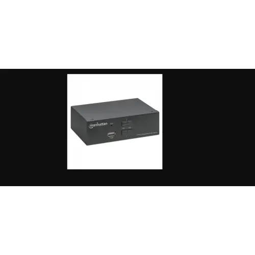 Manhattan 153546 Przełącznik KVM DisplayPort/USB 2x1 4K 60Hz