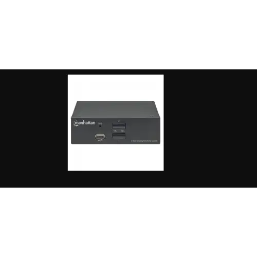 Manhattan 153546 Przełącznik KVM DisplayPort/USB 2x1 4K 60Hz