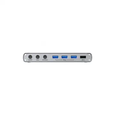 Unitek Przełącznik KVM USB-C 10Gbps z HDMI i transferem plików między systemami