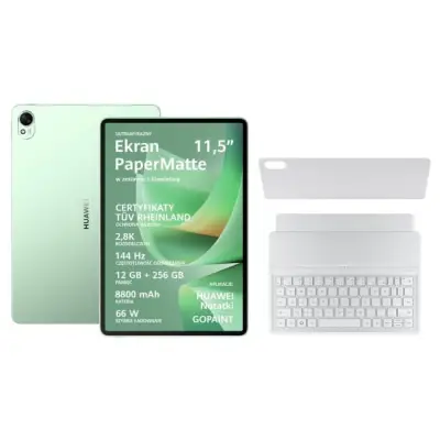 Huawei MatePad 11,5" S 2026 12/256GB WiFi zielony + klawiatura