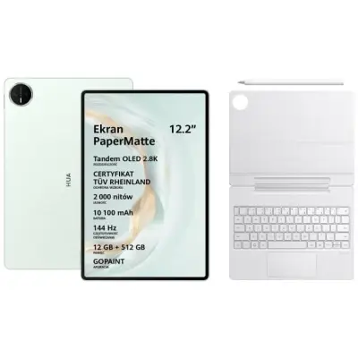 Huawei MatePad Pro 12,2" PaperMatte 12/512GB WiFi zielony + klawiatura + rysik