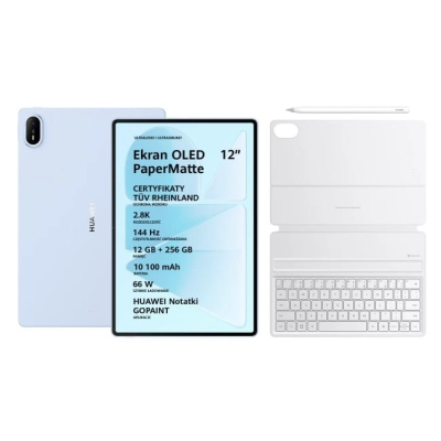 Huawei MatePad Air 12" 12/256GB niebieski + KB + M-Pencil Pro