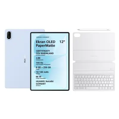Huawei MatePad Air 12" 8/256GB niebieski + KB + M-Pencil Pro