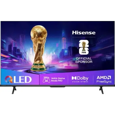 HISENSE 65E7Q PRO 65" QLED 4K VidaaOS 144Hz Dolby Atmos
