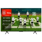 TCL 50C61KS 50" QD-MiniLED 4K GoogleTV 120Hz Dolby Atmos 2025