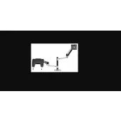 Ergotron LX Dual Stacking Arm (polerowane aluminium)
