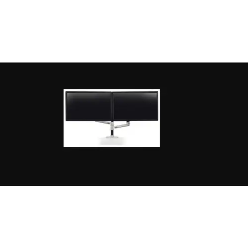 Ergotron LX Dual Stacking Arm (polerowane aluminium)