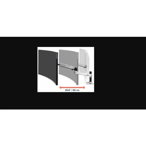 Ergotron LX Desk Monitor Arm (polerowane aluminium)