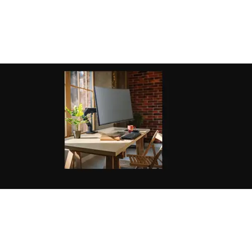 Ergotron HX Desk Monitor Arm (czarny)