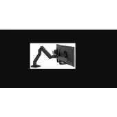 Ergotron HX Desk Dual Monitor Arm (czarny)