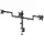 Hama 220899 uchwyt do monitora 2 ramiona, 13"-27", czarny