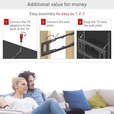 Barkan E400+ Uchwyt ścienny do TV LED/LCD 13-90