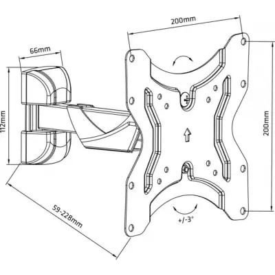 Maclean uchwyt TV/LCD MC-741
