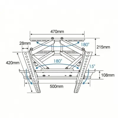 TB uchwyt TV/LCD TB-43P