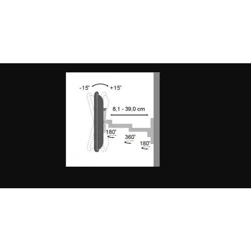 Techly Uchwyt ścienny LCD (301481) 30