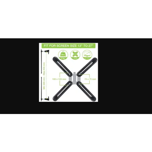 Techly 364316 Adapter montażowy uchwyt NON-VESA do LCD/LED 13-27