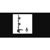 Techly 027552 Uchwyt podwójny pionowy do monitorów 13-27", 2x 10 kg