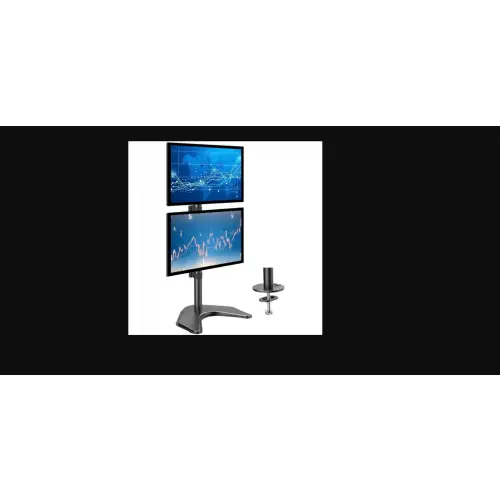 Techly 027552 Uchwyt podwójny pionowy do monitorów 13-27
