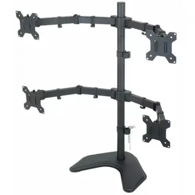 Techly 027590 Uchwyt obrotowy do 4 monitorów 13-27