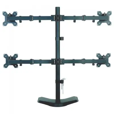 Techly 027590 Uchwyt obrotowy do 4 monitorów 13-27