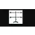 Techly 027590 Uchwyt obrotowy do 4 monitorów 13-27", 4x 10 kg