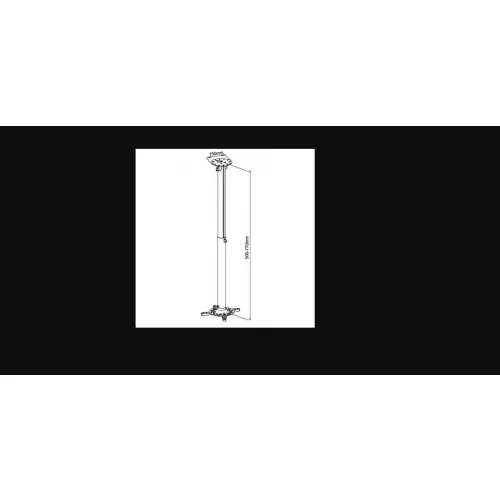 Techly Sufitowy uchwyt do projektora (301580) 50-77 cm