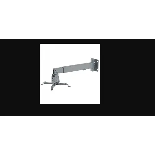 Techly 102369 Uchwyt sufitowo-ścienny do projektora, 20kg, regulowany 43-65/35-56cm, z regulacją nachylenia i obrotu