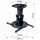 Techly 022403 Uchwyt sufitowy do projektora, 10kg, 22 cm, z regulacją nachylenia i obrotu