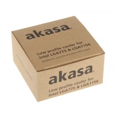 Akasa AK–CC7122BP01 Low Profile Cooler CPU