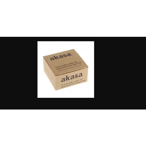 Akasa AK–CC7122BP01 Low Profile Cooler CPU