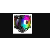 Rampage Octagon C60 Chłodzenie procesora LGA 1700/AM5 1800RPM 2 wentylatory 120mm ARGB