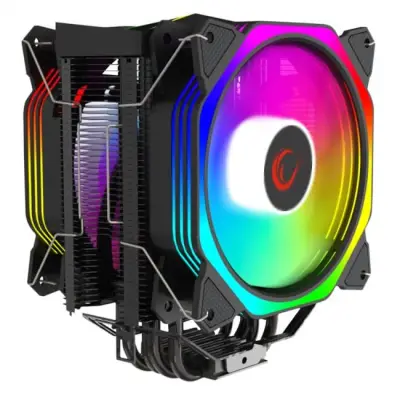 Rampage Octagon C60 Chłodzenie procesora LGA 1700/AM5 1800RPM 2 wentylatory 120mm ARGB