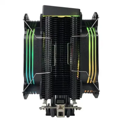 Rampage Octagon C60 Chłodzenie procesora LGA 1700/AM5 1800RPM 2 wentylatory 120mm ARGB