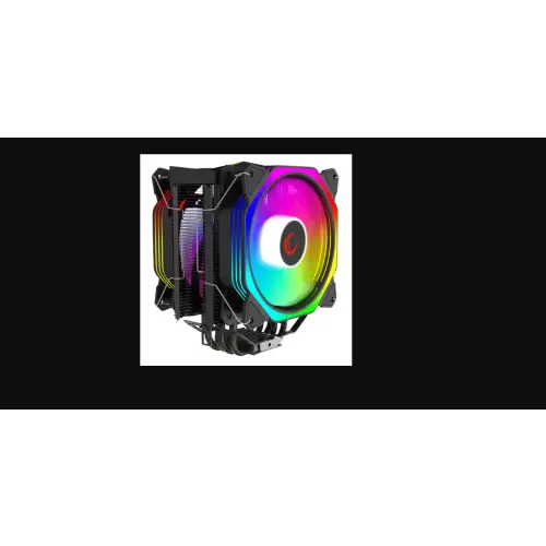 Rampage Octagon C60 Chłodzenie procesora LGA 1700/AM5 1800RPM 2 wentylatory 120mm ARGB