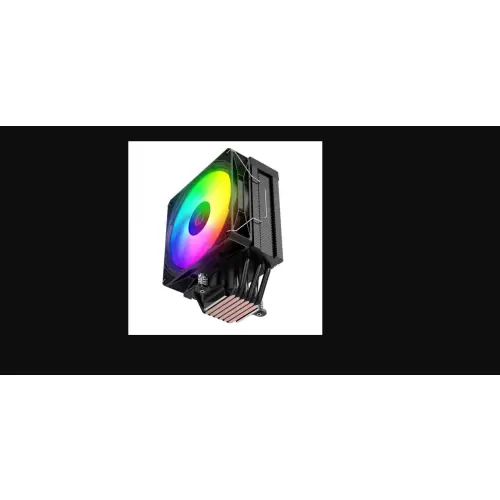 Rampage Octagon C70 Chłodzenie procesora LGA1700/AM5 LCD wentylator infinity 120mm ARGB czarny