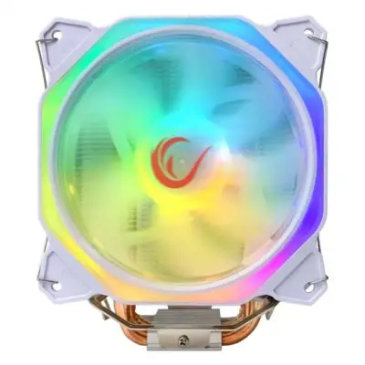 Rampage Octagon C50 Chłodzenie procesora LGA 1700/AM5 1800RPM wentylator 120mm ARGB biały