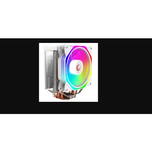 Rampage Octagon C50 Chłodzenie procesora LGA 1700/AM5 1800RPM wentylator 120mm ARGB biały