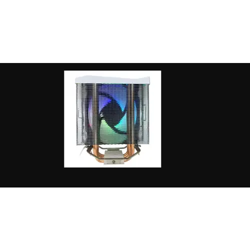 Rampage Octagon C50 Chłodzenie procesora LGA 1700/AM5 1800RPM wentylator 120mm ARGB biały