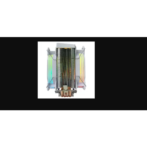 Rampage Octagon C60 Chłodzenie procesora LGA 1700/AM5 1800RPM 2 wentylatory 120mm ARGB biały