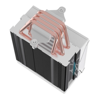 Rampage Octagon B70120MM ARGB Białe