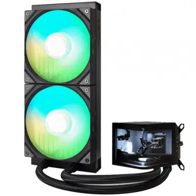 TRYX PANORAMA ARGB chłodzenie wodne AIO - 280 mm, czarny
