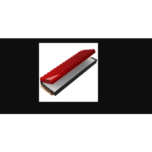 Jonsbo M. 2-3 radiator SSD M.2 - czerwony