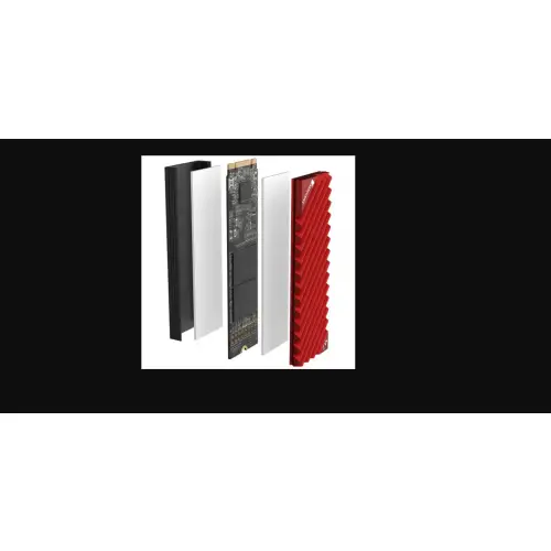 Jonsbo M. 2-3 radiator SSD M.2 - czerwony