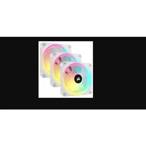 Corsair iCUE LINK QX120 RGB 3-pack + Hub CO-9051006-WW White