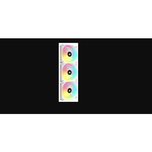 Corsair iCUE LINK QX120 RGB 3-pack + Hub CO-9051006-WW White
