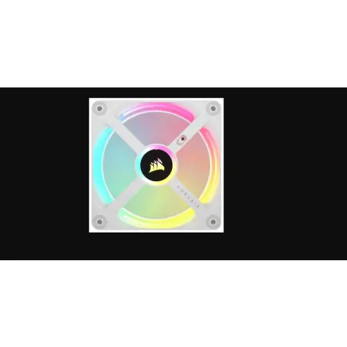 Corsair iCUE LINK QX120 RGB 3-pack + Hub CO-9051006-WW White
