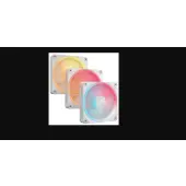 Corsair iCUE LINK LX120-R RGB PWM 3-pack + Hub White CO-9051054-WW