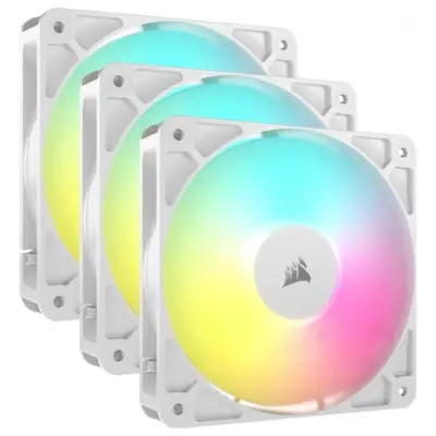 Corsair PWM 120 mm RS120 ARGB 3-pack Wite CO-9050185-WW