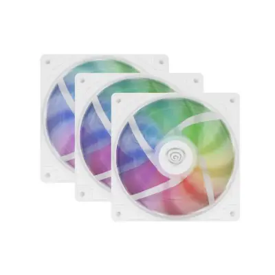 Genesis Oxal 120 ARGB biały - zestaw 3 wentylatorów