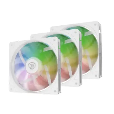 Genesis Oxal 120 ARGB biały - zestaw 3 wentylatorów